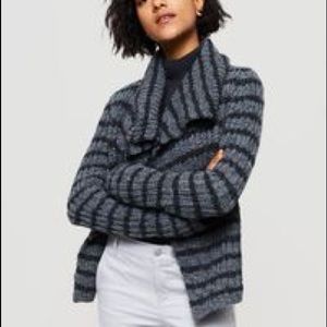 Lou & Grey Open Shawl Collar Cardigan